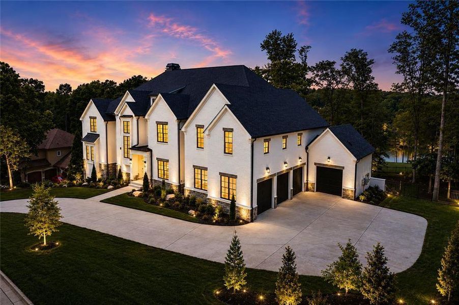 Front exterior of a new home in , Alpharetta, GA, highlighting curb appeal (Image 2).