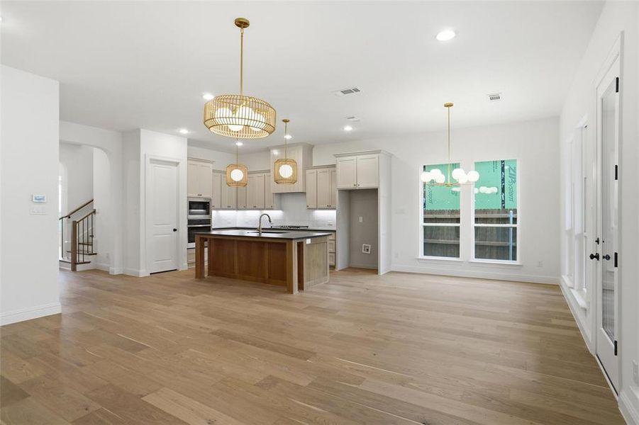 Furnished interior view inside a new home in , Aledo (Image 7).