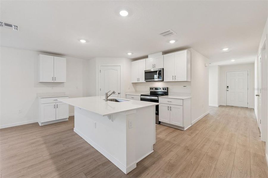 Furnished interior view inside a new home in Fountain View, Ormond Beach (Image 3).