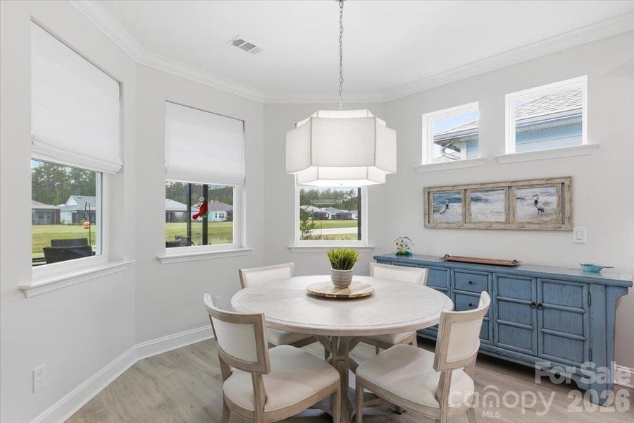 Furnished interior view inside a new home in , Hardeeville (Image 5).