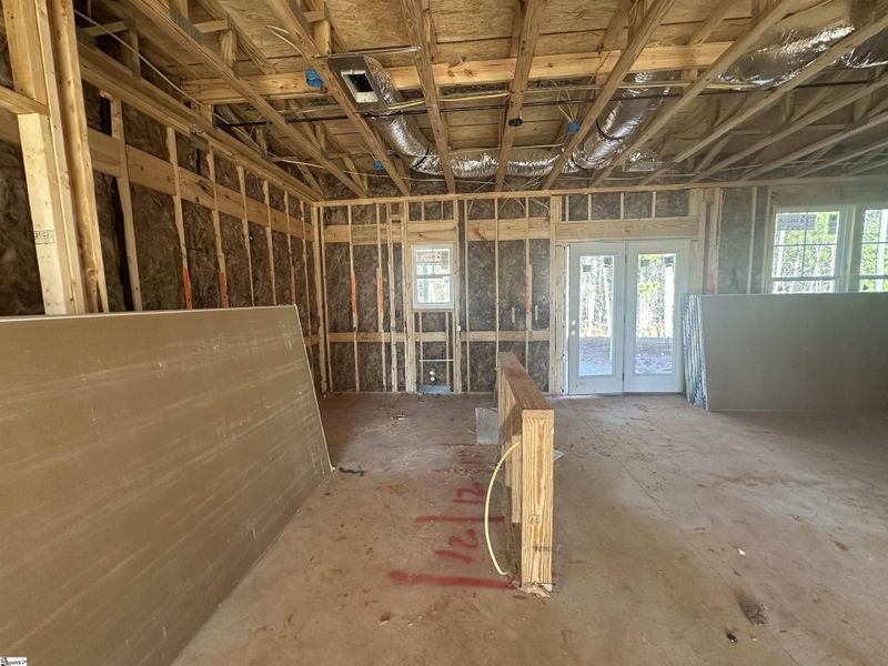 In-progress construction of a new home in Shiloh Trail, Wellford, SC (Image 7).