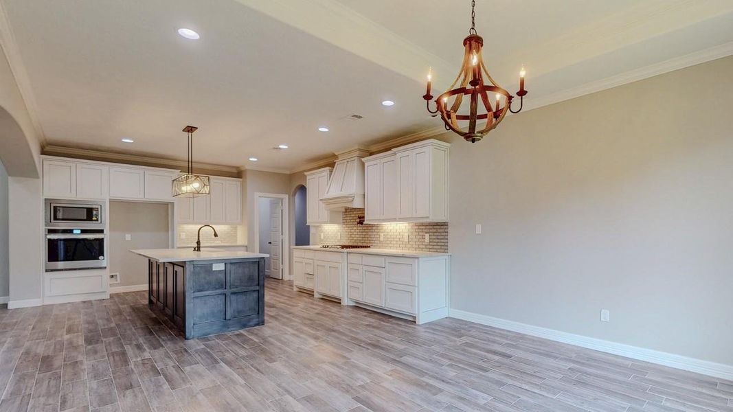Furnished interior view inside a new home in , Beaumont (Image 30).