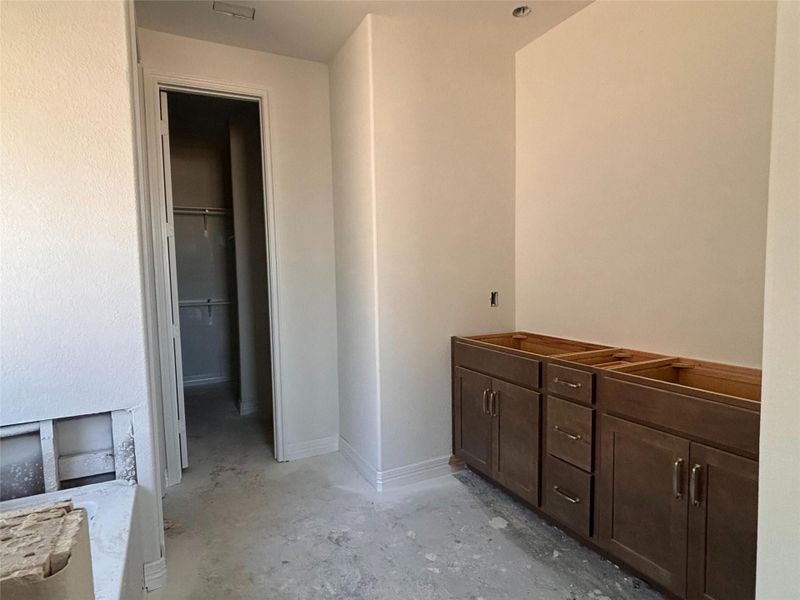 Actual progress of the home.