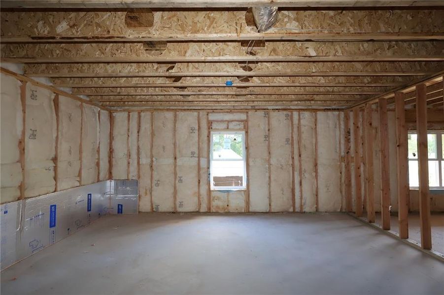 In-progress construction of a new home in Havencroft, Woodstock, GA (Image 13).