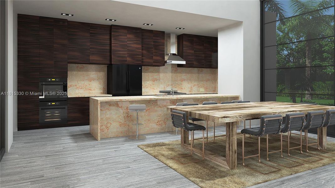 Furnished interior view inside a new home in , Lake Worth (Image 6).