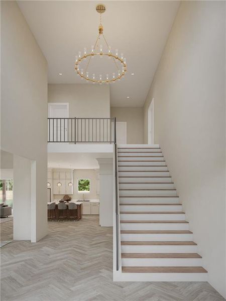 Spacious, unfurnished interior of a new home in , Atlanta (Image 9).