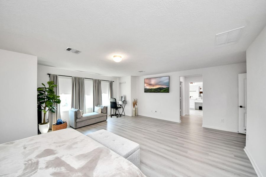 Furnished interior view inside a new home in , Cypress (Image 40).