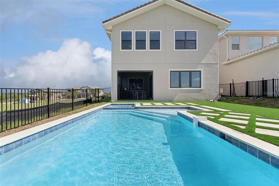 Exterior details and patio area of a home in Bella Collina, Montverde (Image 25).