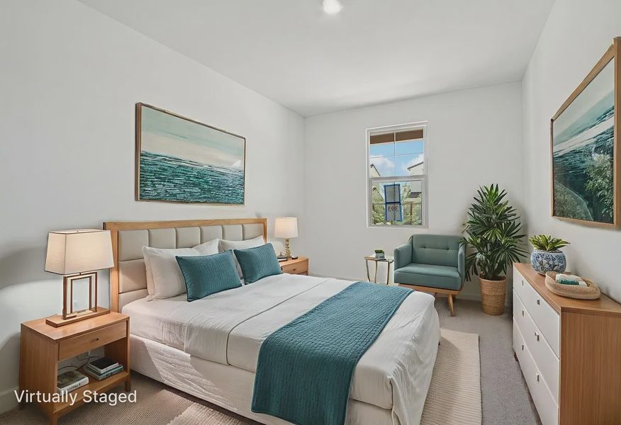 Virtually Staged Bedroom - 7 of 13 Virtually Staged Bedroom - 7 of 13