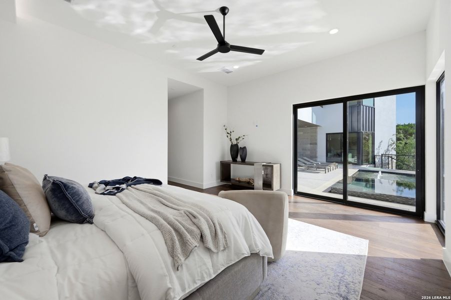 Furnished interior view inside a new home in , San Antonio (Image 58).