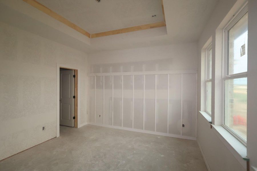 Primary suite - still under construction!