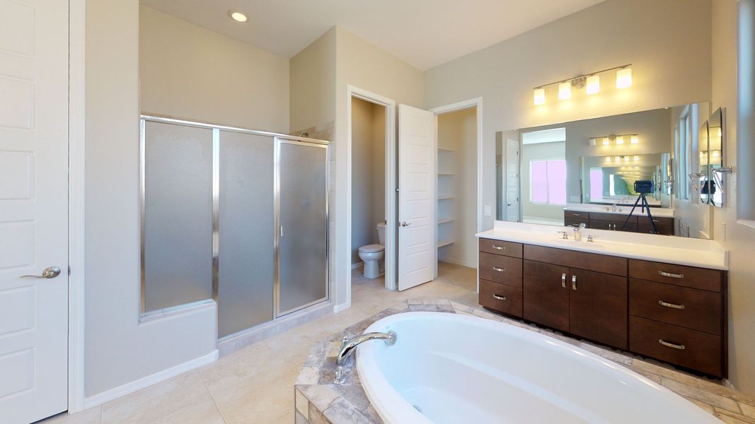 Representative furnished interior of a home built from the Benissa by DRB Homes in Windrose, Waddell (Image 14).