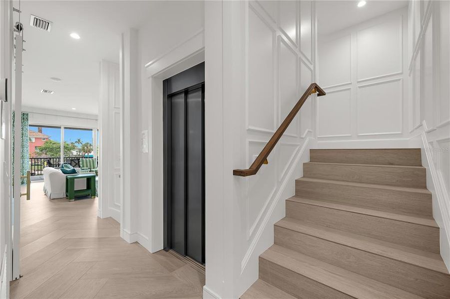 Furnished interior view inside a new home in , Sarasota (Image 37).