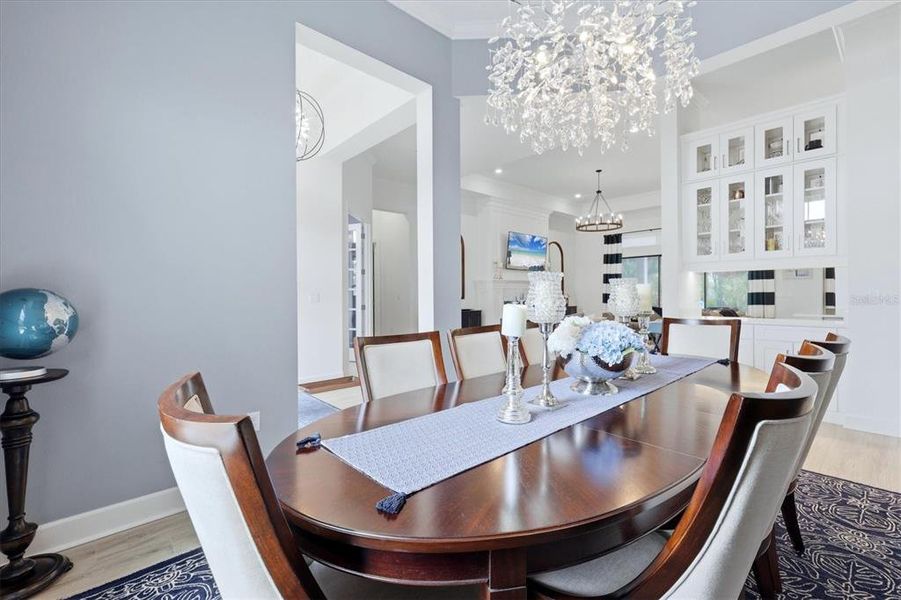 Furnished interior view inside a new home in , Sarasota (Image 17).