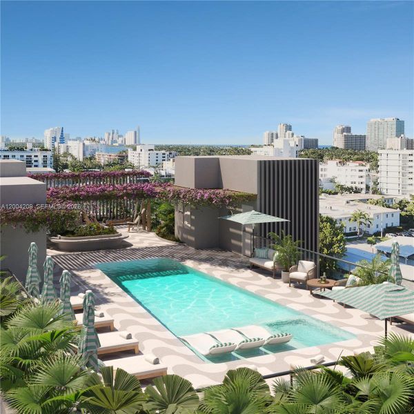 Condo located in Bay Harbor Islands, FL showcasing its design and architecture (Image 4).