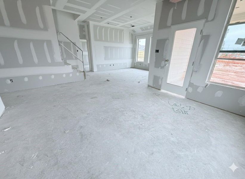 In-progress construction of a new home in , Katy, TX (Image 26).