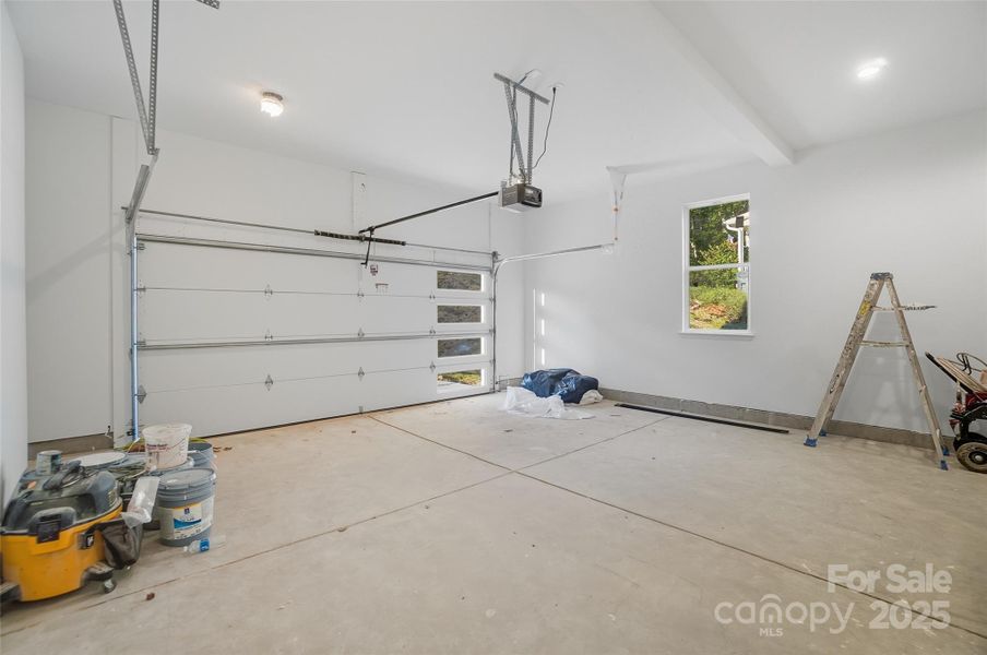 2-Car Garage with Natural Light