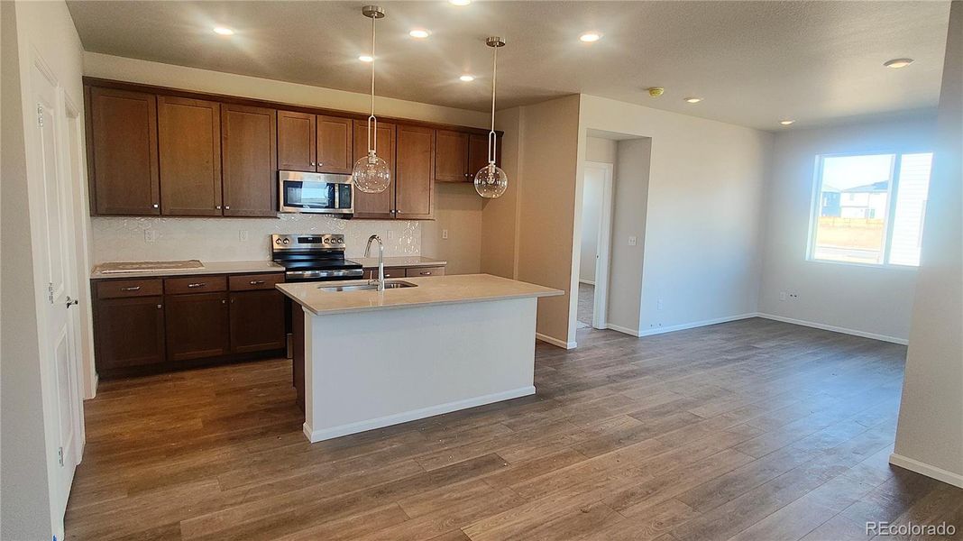 Furnished interior view inside a new home in , Brighton (Image 4). Furnished interior view inside a new home in , Brighton (Image 4).