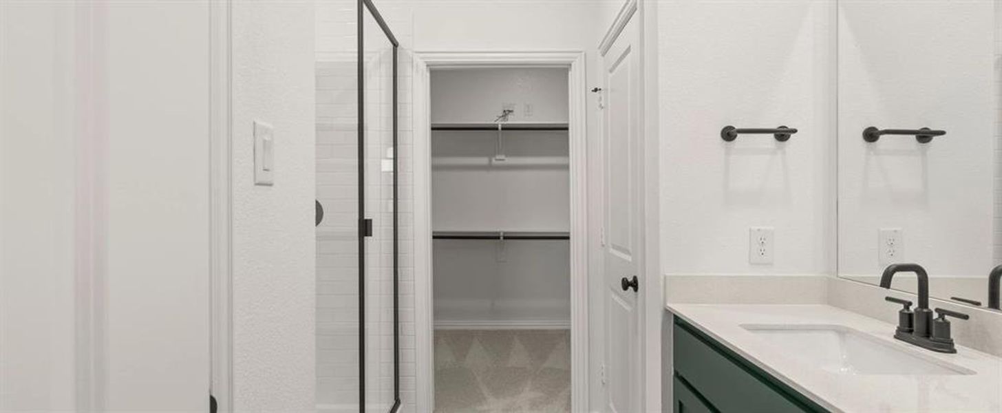 Primary Bathroom featuring the Rosemary Collection Primary Bathroom featuring the Rosemary Collection
