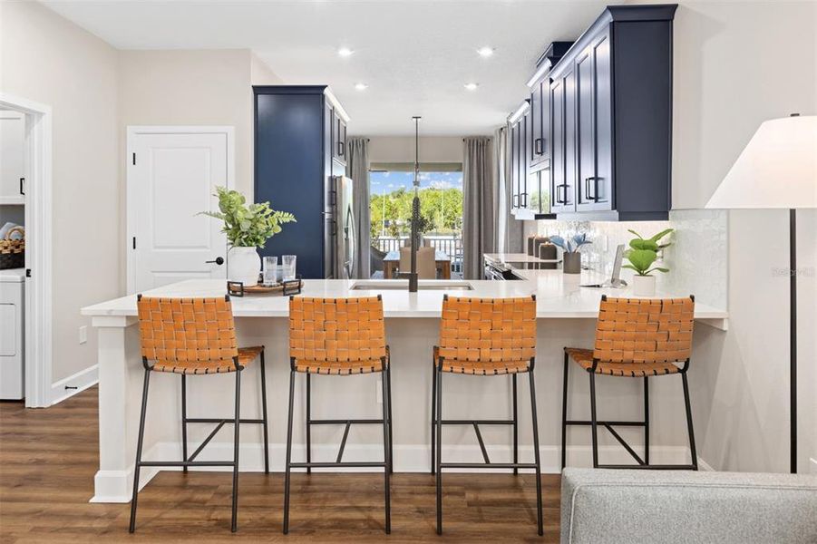 Furnished interior view inside a new home in Hickory Grove, Winter Springs (Image 5).
