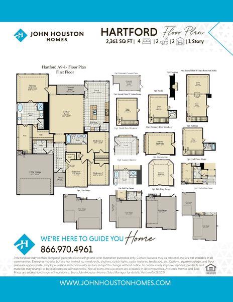 2D floor plan layout for the Hartford by John Houston Homes in Hayes Crossing, Midlothian, TX (Image 2). 2D floor plan layout for the Hartford by John Houston Homes in Hayes Crossing, Midlothian, TX (Image 2).