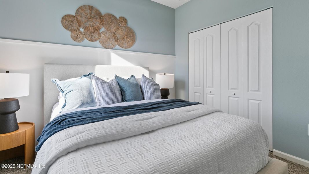 Furnished interior view inside a new home in The Arbors, Jacksonville (Image 32).