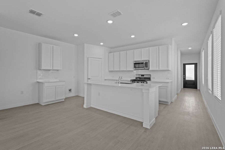 Furnished interior view inside a new home in Vida, San Antonio (Image 13).