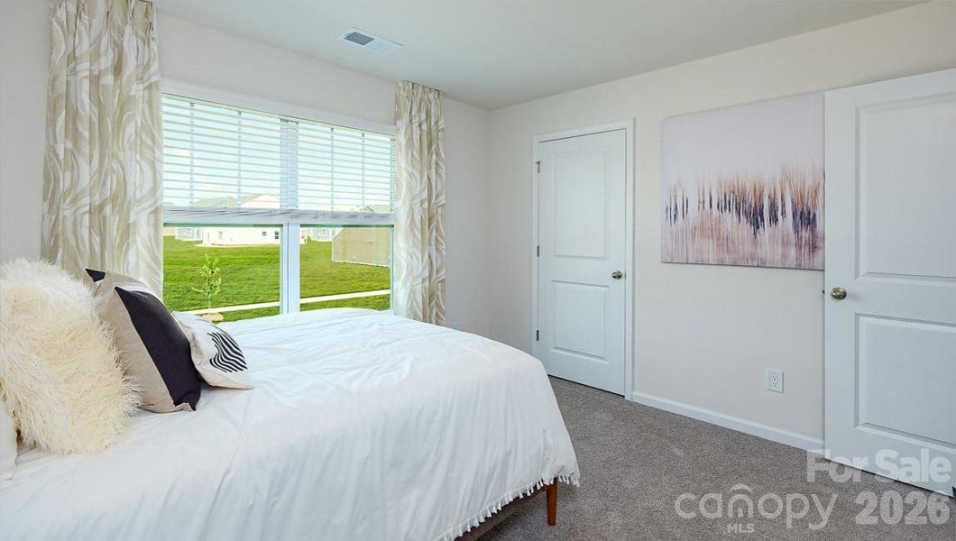 Furnished interior view inside a new home in Secrest Commons, Monroe (Image 29).