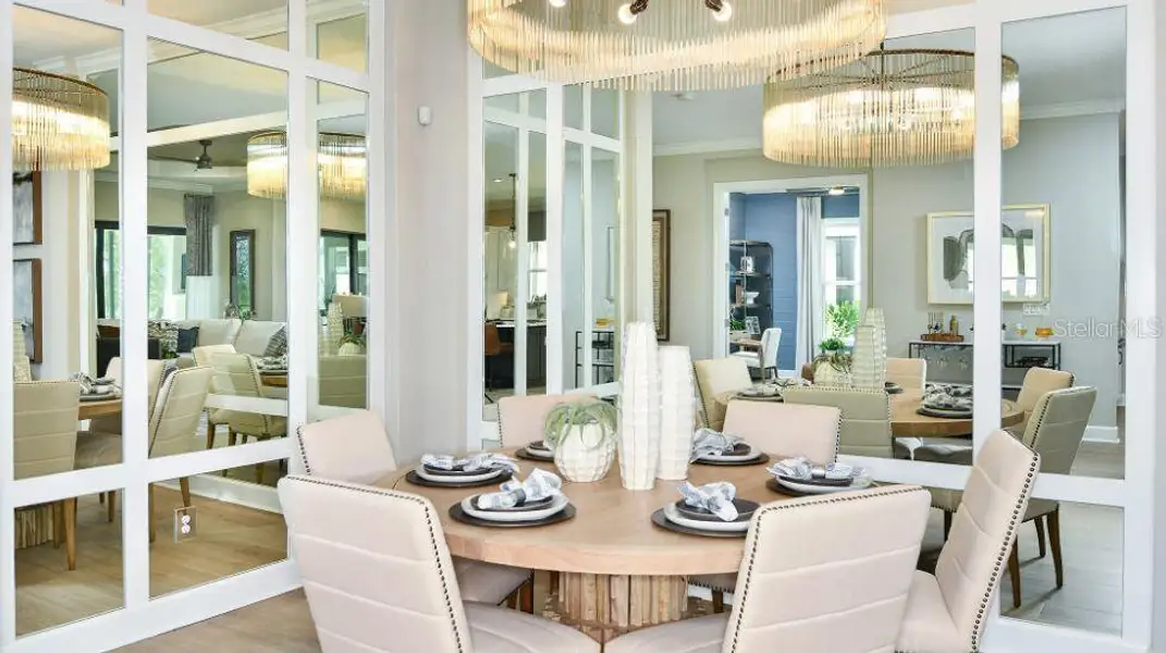 Furnished interior view inside a new home in Skye Ranch Community Group Page, Sarasota (Image 4).