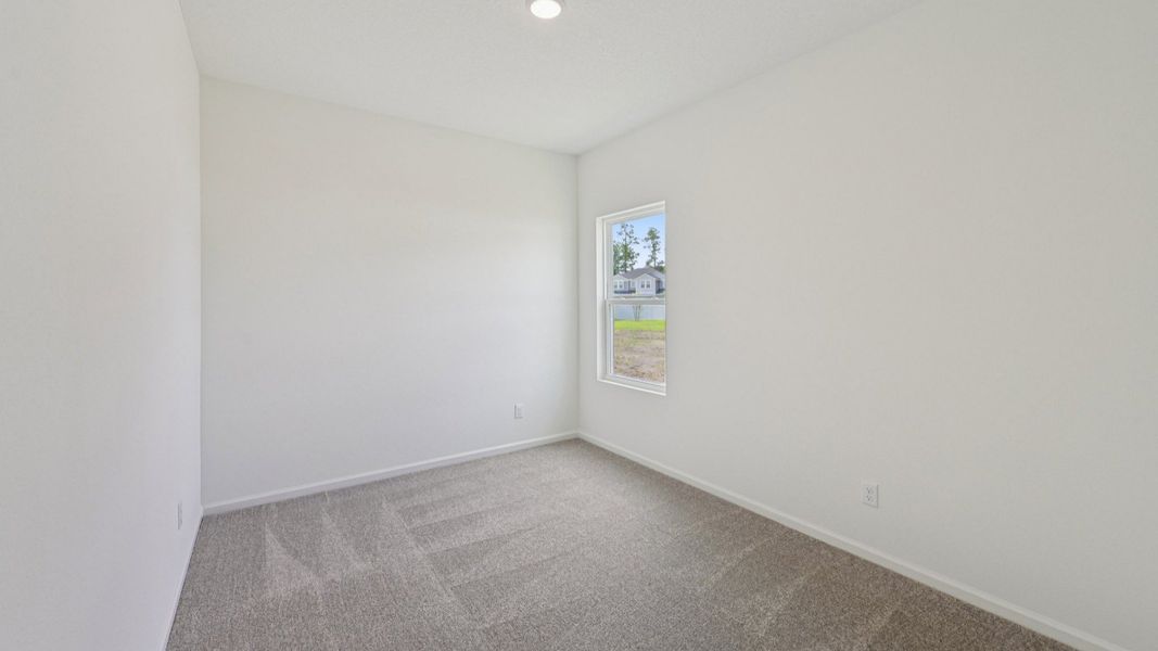 The Fleetwood Floor Plan Bedroom by DRB Homes in Panther Creek New Jacksonville Home Community