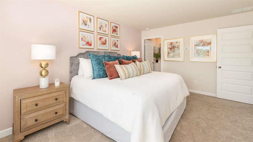 Furnished interior view inside a new home in Young's Crossing, Stone Mountain (Image 16).