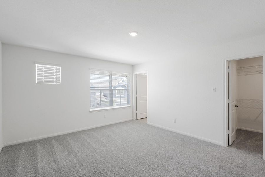 Spacious, unfurnished interior of a new home in Cypress Trails at Bauer Landing, Hockley (Image 9). Spacious, unfurnished interior of a new home in Cypress Trails at Bauer Landing, Hockley (Image 9).