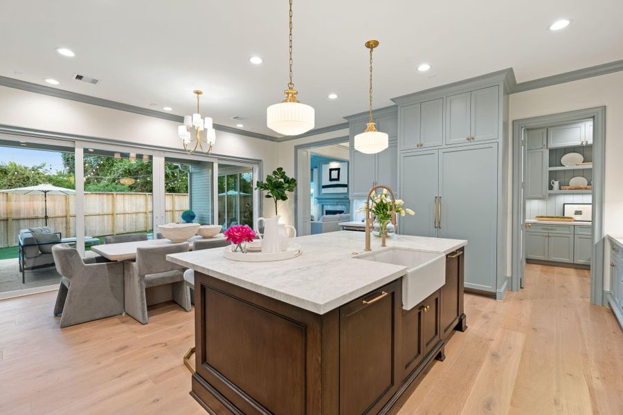 Furnished interior view inside a new home in , Houston (Image 34). Furnished interior view inside a new home in , Houston (Image 34).