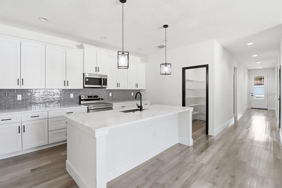 Furnished interior view inside a new home in , Ocala (Image 6).