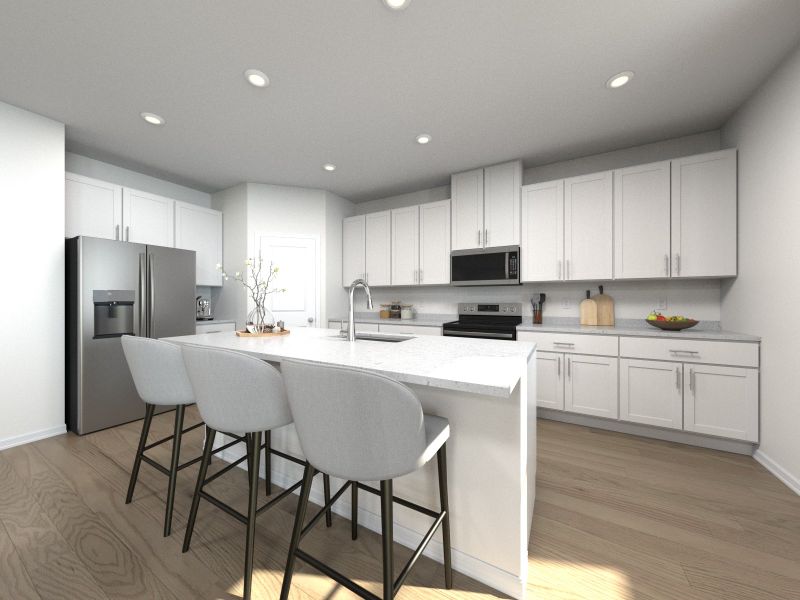 Rendering of the Roma Kitchen