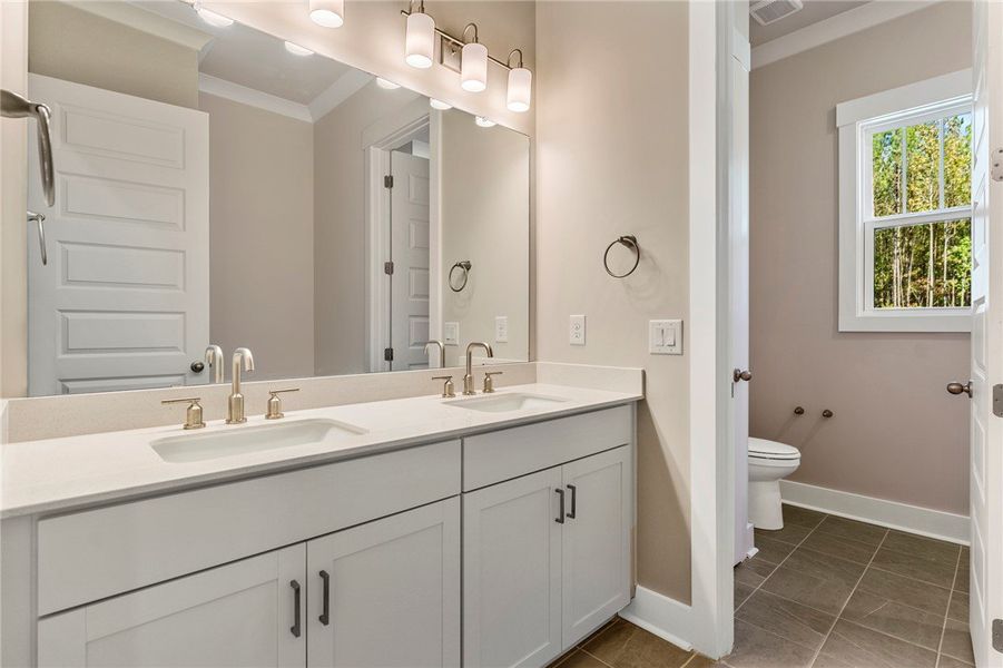 Bath 2 - Images are of a different home with a sim