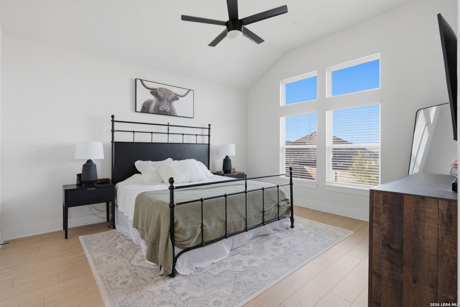 Furnished interior view inside a new home in Homestead, Schertz (Image 11). Furnished interior view inside a new home in Homestead, Schertz (Image 11).