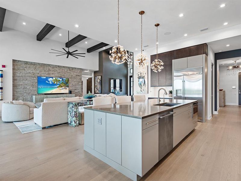 Furnished interior view inside a new home in Wild Blue at Waterside, Sarasota (Image 51). Furnished interior view inside a new home in Wild Blue at Waterside, Sarasota (Image 51).