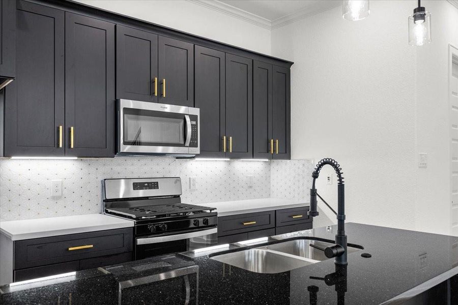 Furnished interior view inside a new home in , Houston (Image 4).