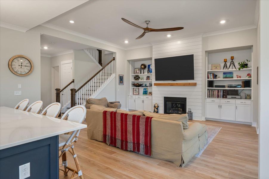 Furnished interior view inside a new home in , James Island (Image 52). Furnished interior view inside a new home in , James Island (Image 52).