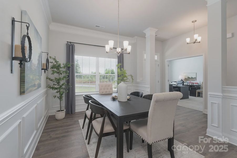 Furnished interior view inside a new home in Kerns Ridge, Salisbury (Image 5).