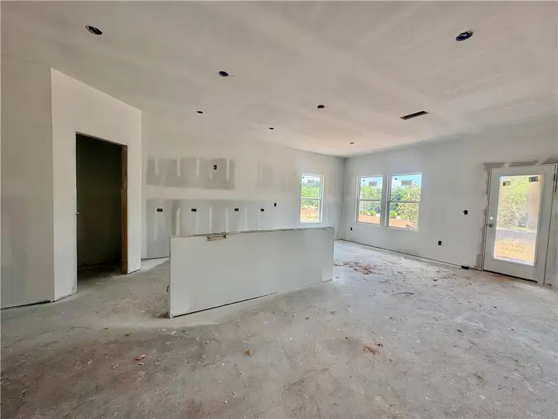In-progress construction of a new home in Eastlyn Crossing, Flowery Branch, GA (Image 5).
