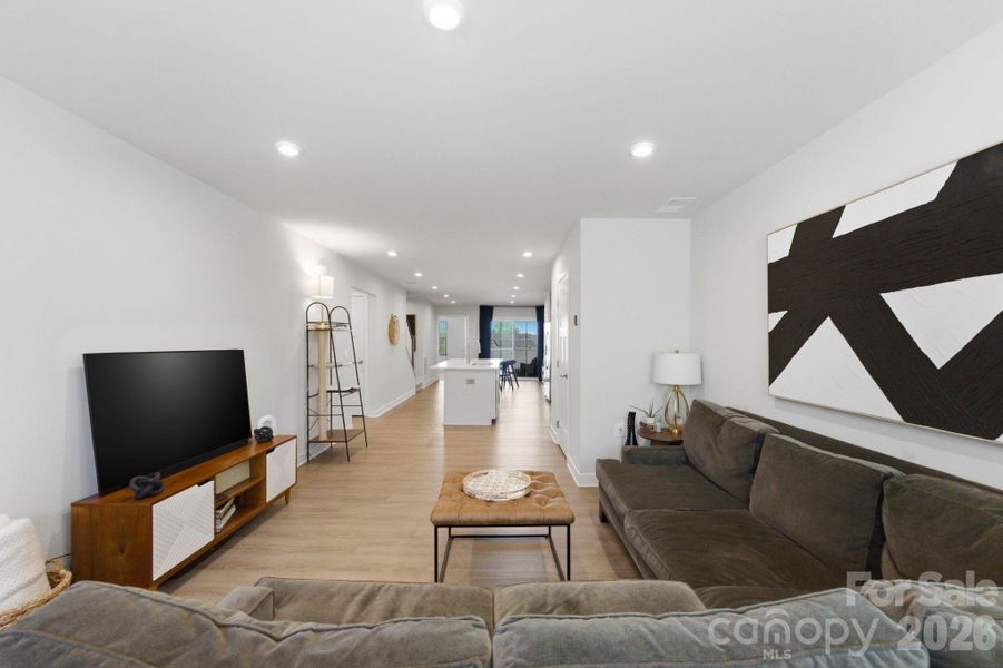 Furnished interior view inside a new home in , Troutman (Image 5).