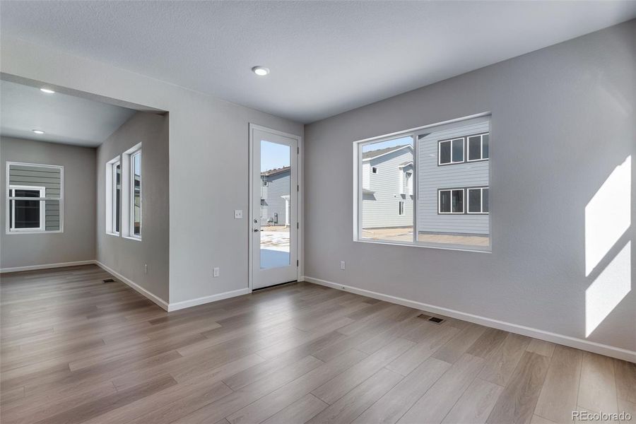 Spacious, unfurnished interior of a new home in Medley at Reunion Ridge, Commerce City (Image 33).