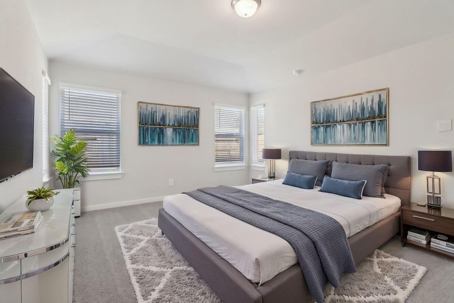 Photo is not of the actual home but is an inspirational photo of builder’s model home and may depict options, furnishings, and/or decorator features that are not included.