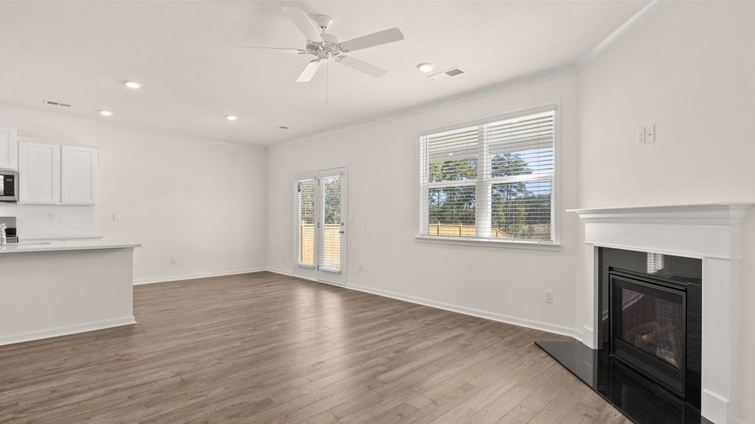 Representative unfurnished interior of a home built from the Iberville by D.R. Horton in Independence, Loganville (Image 15).
