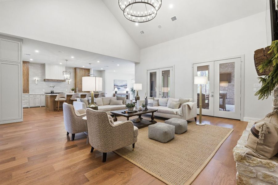 Furnished interior view inside a new home in , Montgomery (Image 7).