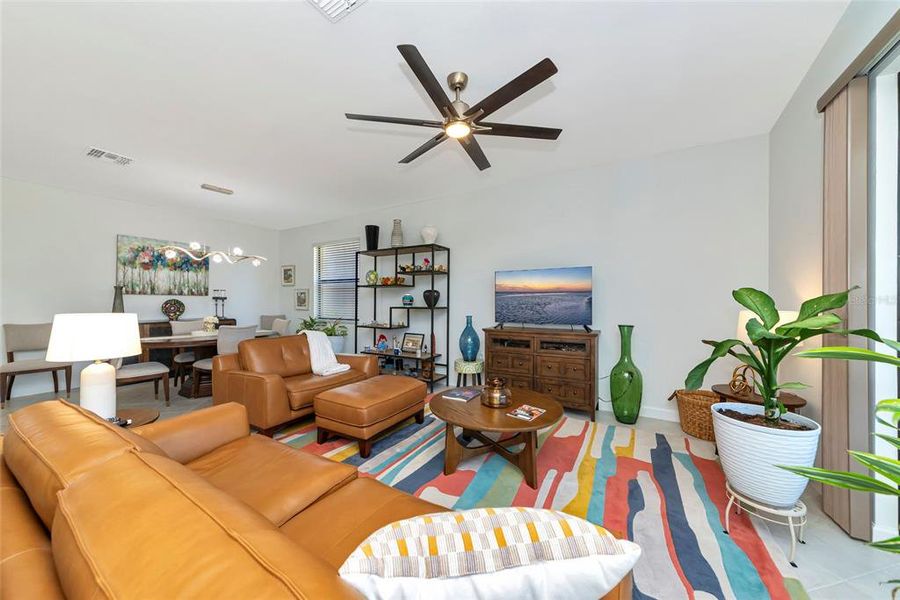 Furnished interior view inside a new home in Lorraine Lakes at Lakewood Ranch, Lakewood Ranch (Image 16).