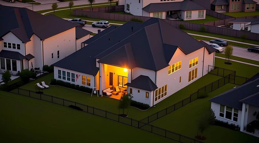 Front exterior of a new home in , Friendswood, TX, highlighting curb appeal (Image 18).