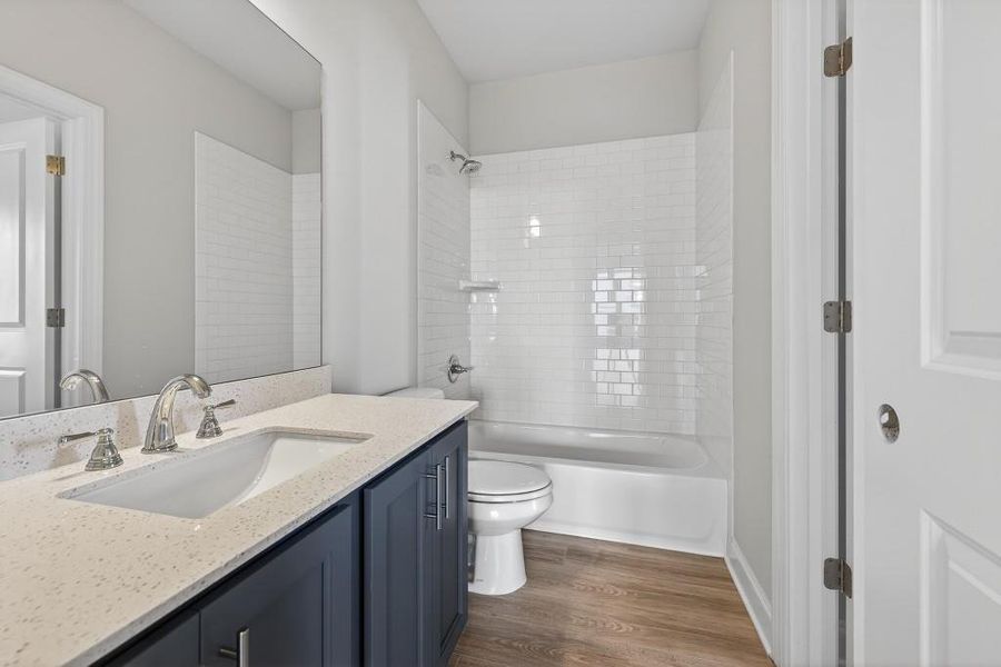 Furnished interior view inside a new home in Hemingway, Flowery Branch (Image 7).